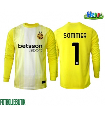 Inter Milan Yann Sommer #1 Målvakt Bortatröja 2025-26 Långärmad